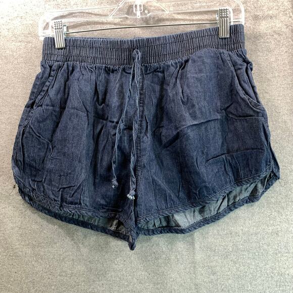 Hype Shorts Women Size Large Blue - Picture 1 of 5